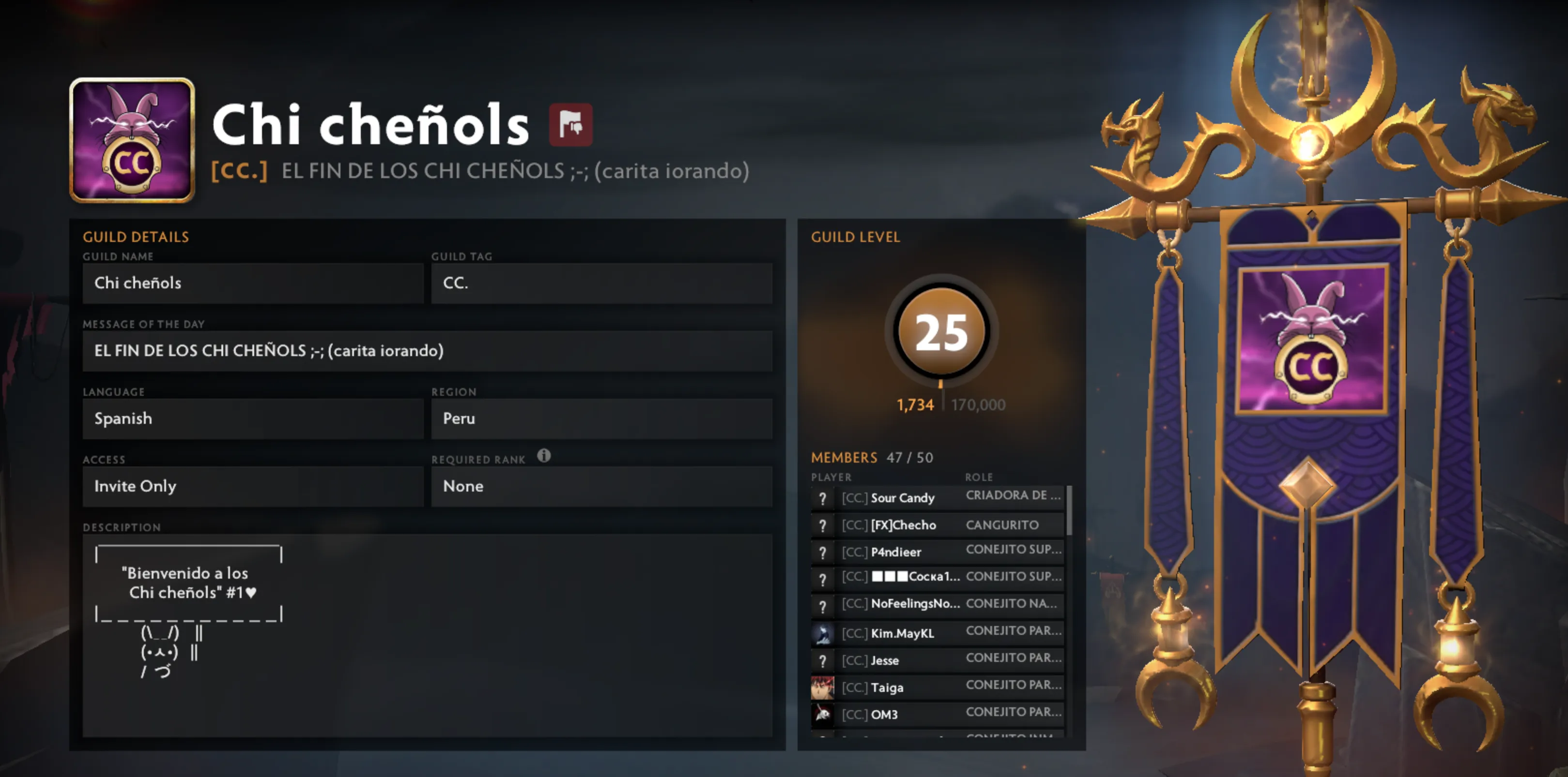 What are guilds in Dota 2